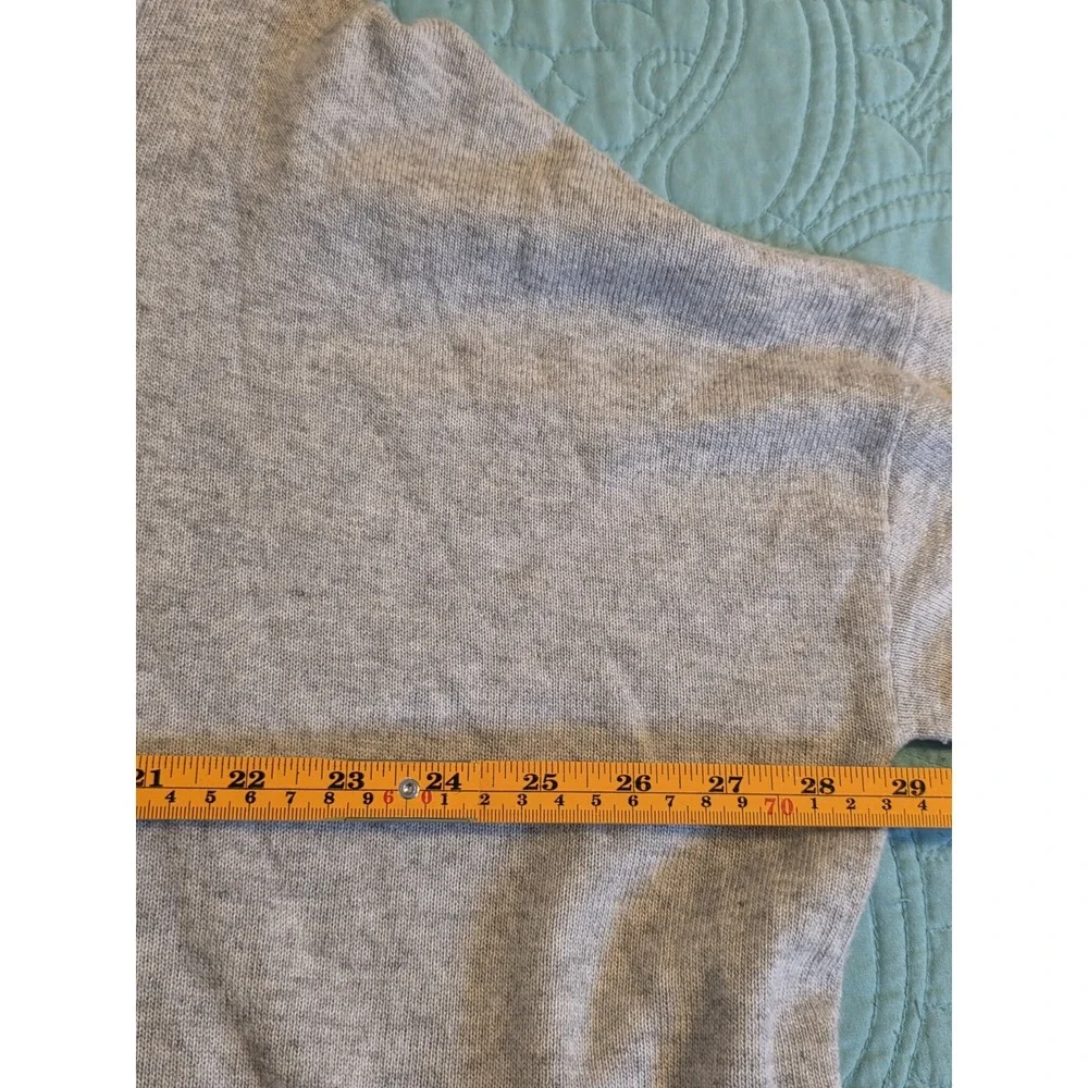 Inc International Concepts Size‎ L/XL Grey Dolman-Sleeve Asymmetrical Sweater